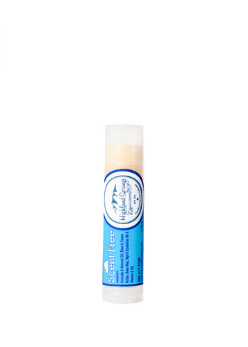 Scent Free Lip Balm-100% Natural
